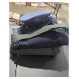 Vintage Military Uniform Set with Overcoat