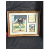 Framed Mike Mussina Memorabilia Set