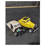 Vintage Die-Cast Model Car Pair