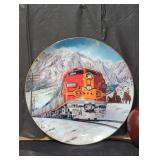 "Traveling in Style" Decorative Train Plate