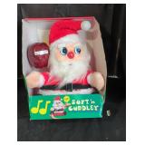 Musical Santa Plush Toy Box with Instructions