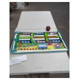 Vintage Arcade Back Glass Panel