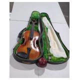 Vintage Violin with Bow and Case