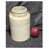 Vintage Stoneware Jug with Metal Handle