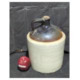 Vintage Stoneware Jug with Handle
