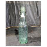 Vintage Glass Bottle with Swing Top
