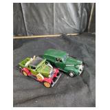 Vintage Die-Cast Model Cars Set
