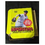 1980s Baseball Superstars Photo Card Collection