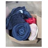 Mixed Assortment of Textiles and Blankets