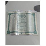 Stock Certificate, National Bank of Port Deposit