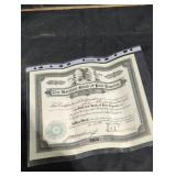 Vintage National Bank Stock Certificate