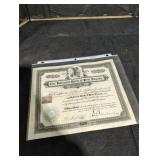 National Bank of Port Deposit Stock Certificate