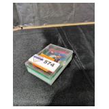 Collection of Baseball Trading Cards in Case