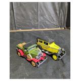 Vintage Die-Cast Model Cars Set