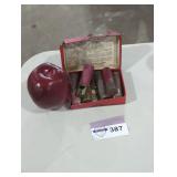Vintage Shot Shell Box with Contents