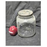 Vintage Necco Candy Jar with Lid