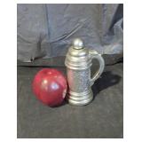 Ornate Pewter Tankard with sealed Lid