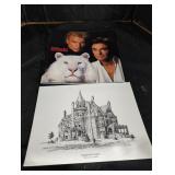 Siegfried & Roy Album w Craigdarroch Castle print