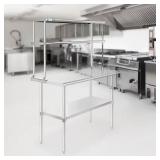 Stainless 2-Tier Overshelf for Table