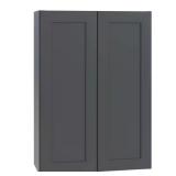 Newport 24in Wall Cabinet, Deep Onyx