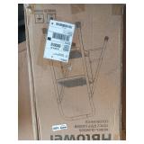 2 step ladder white