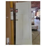 Jeld-Wen 30x80 Moda 3-Panel White Door