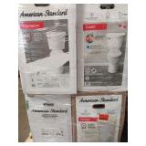6 American Standard toilets