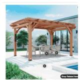 14x10 pergola 2 large boxes