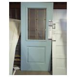 Jeld Wen 36" x 80" Light Blue Door w/ Window