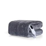 Grayish Flannel Electric Blanket