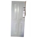 Jeld Wen 80" x 30" 4 Panel Door