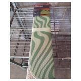 Groovy swirl green sunshade