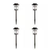 Duncan Bronze Solar Path Light 10lm (4-Pack)(2-Bo