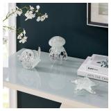 Lorelei Glow Glass Set: Starfish, Jellyfish