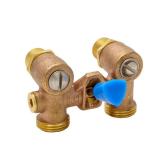 1/2 in. MIP x SWT Brass Washing Machine Valve And