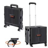Foldable Utility Cart 110 lbs Load Capacity