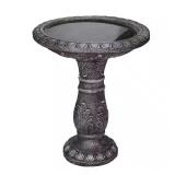 Cement Birdbath 20in Dia x 24.4in H Outdoor