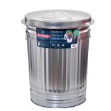 Behrens 31 gal Silver Galvanized Can Lid