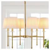 Jonathan Y Cillian 27" 6-Light Chandeler