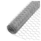 Everbilt 1 in. Mesh Poultry Netting, 2x25 ft