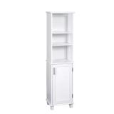 Shaker Linen Cabinet, 62.25"H, White
