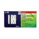 Leviton Decora 15A 125V Duplex Outlet 5-15R