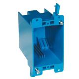 1-Gang 20 cu. in. Blue PVC Old Work Box
