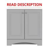 31 in. Single Sink Vanity, No Vanity Top