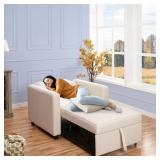 Home Imports Anna 3-in-1 Sleeper Chair Cream