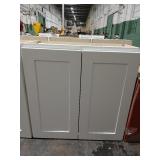 30" 13" 30" Wall Cabinet - White
