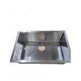 27"W Stainless Steel Sink