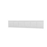 Snap-In Filter 3 ft. White Vinyl Gutter Guard
