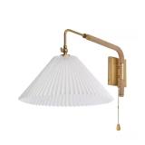 Willow 12 in. 1-Light Gold Wall Sconce