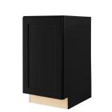 Avondale Trash Can Cabinet, Raven Black